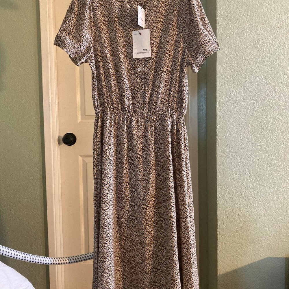 Floral print dress